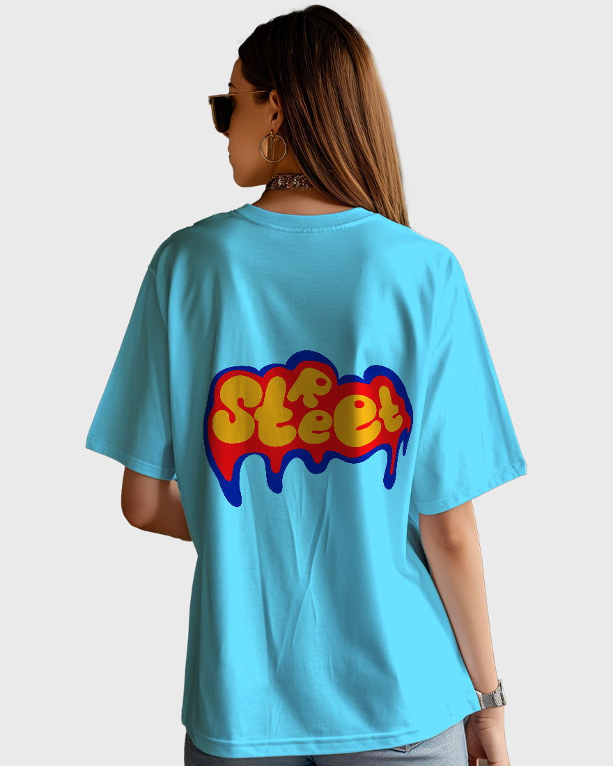 Womens Oversized TShirt Funky Street