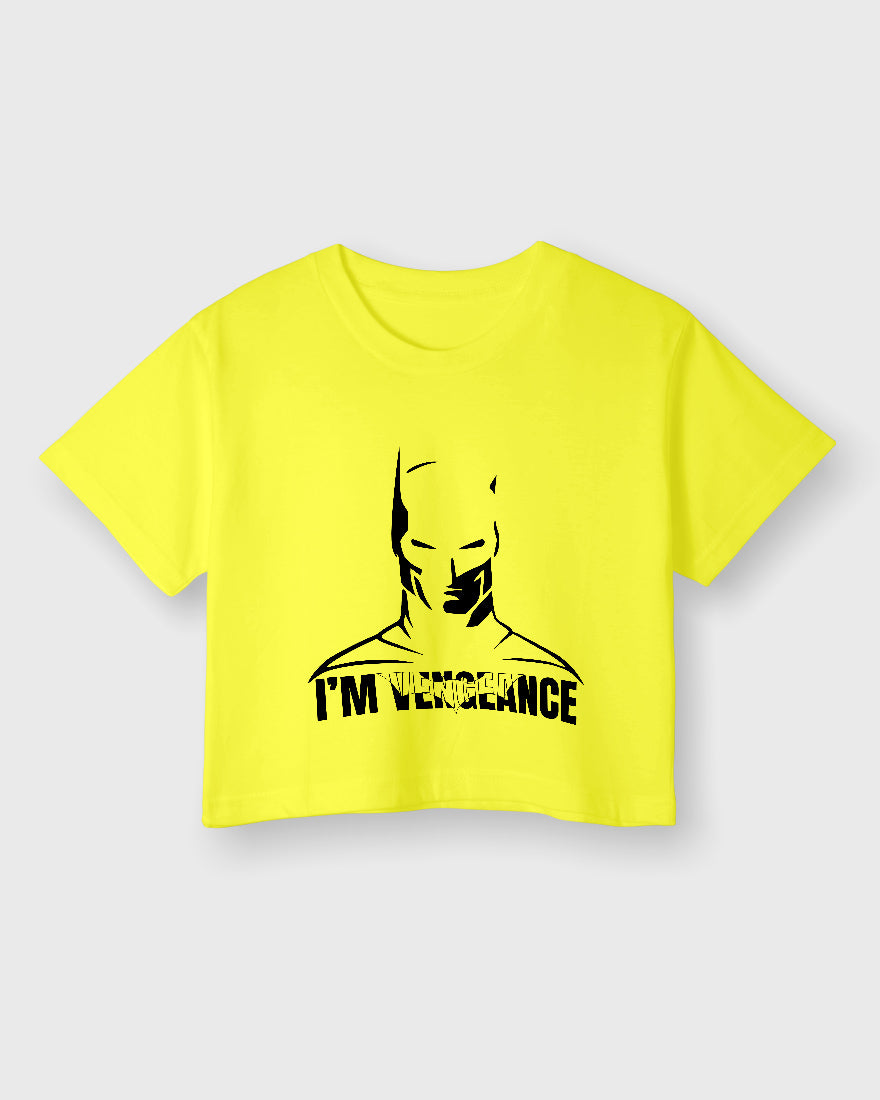 Womens Cropped TShirt Movies Batman