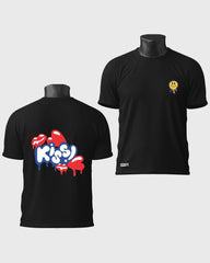 Mens Tshirt Funky Kiss - Metro Apes