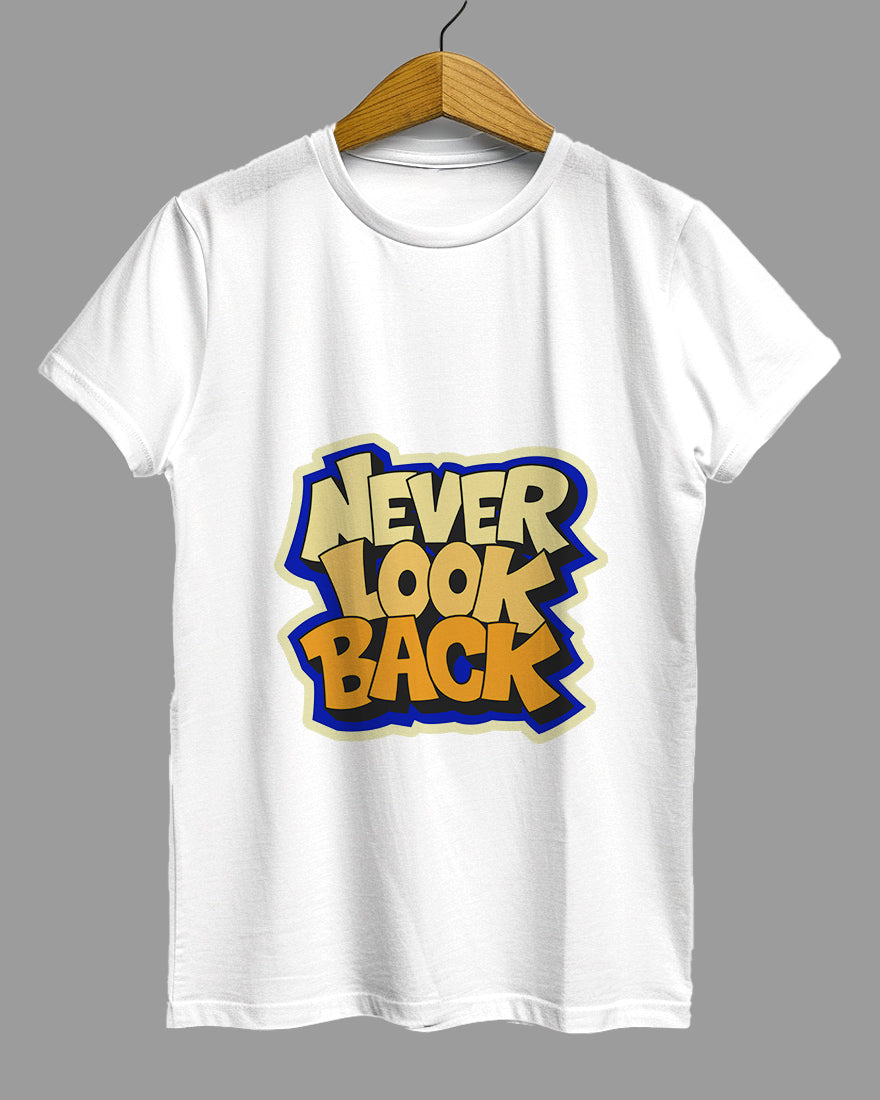 Womens Relaxed Fit TShirt Funky Neverlookback