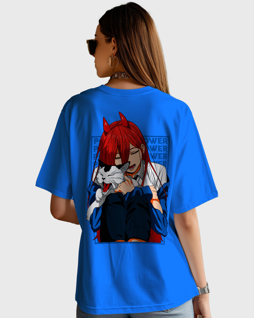 Womens Oversized TShirt Anime Chainsaw Man 03