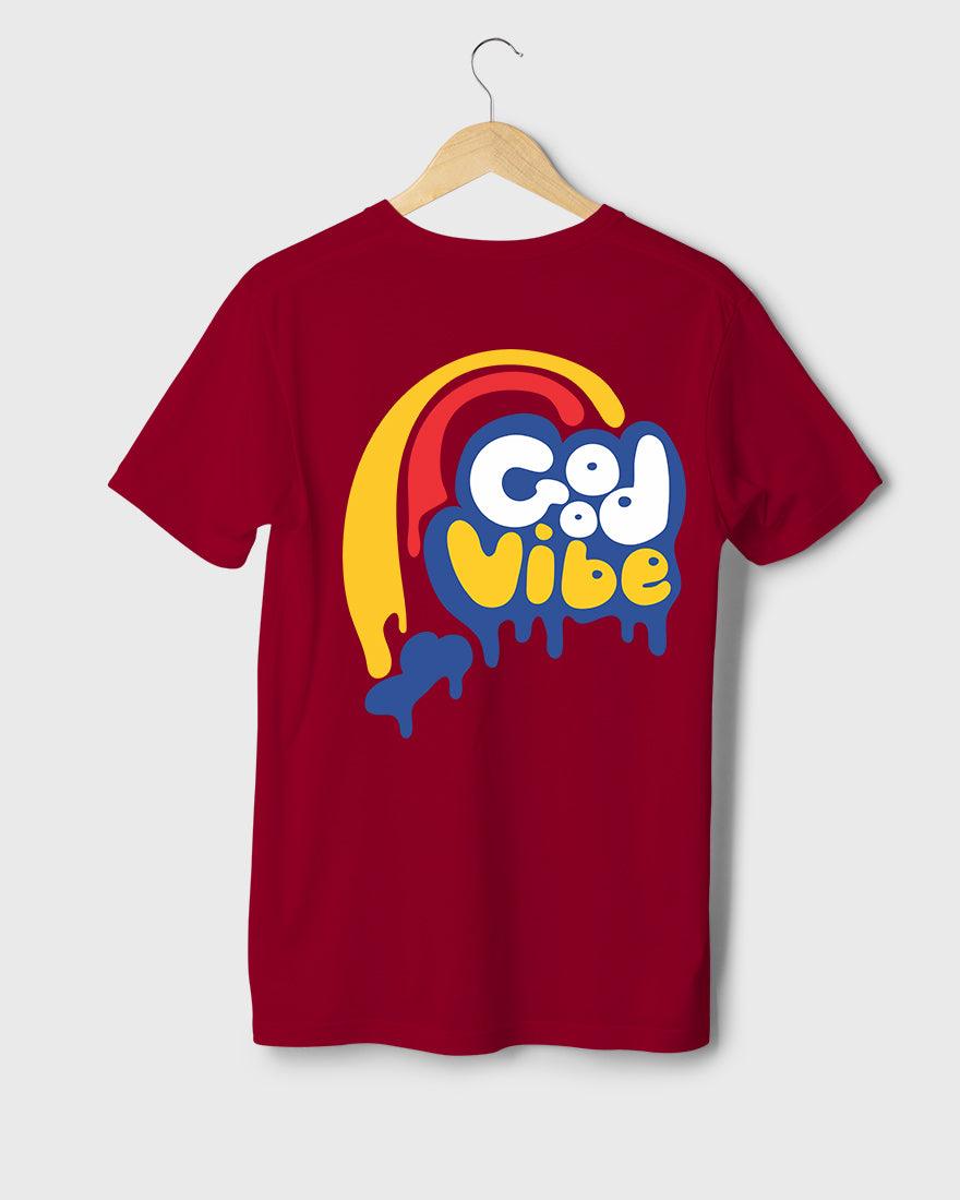 Mens Tshirt Funky Good Vibe - Metro Apes