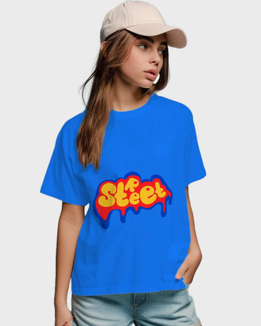 Womens Relaxed Fit TShirt Funky Street