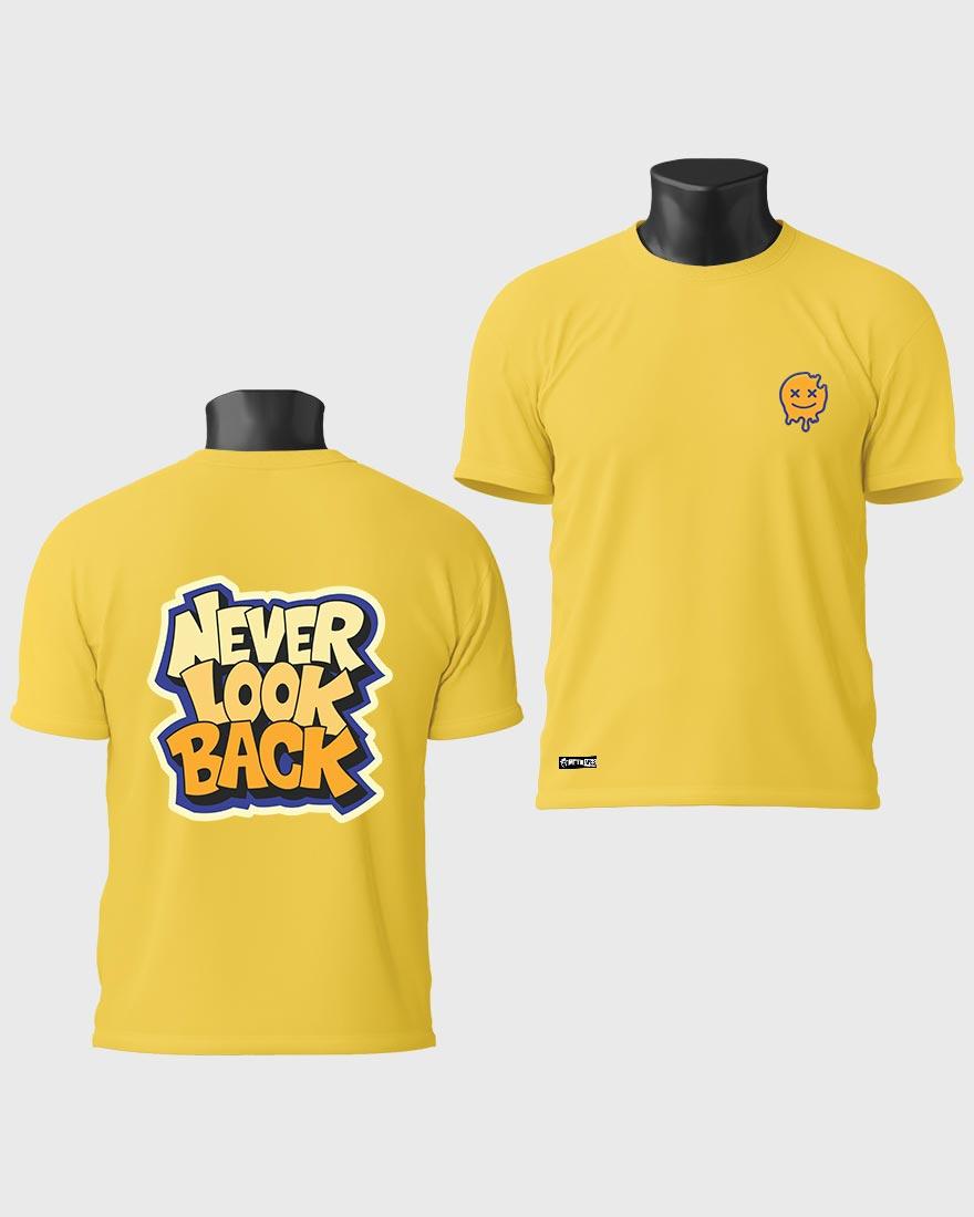 Mens Tshirt Funky Never look back - Metro Apes