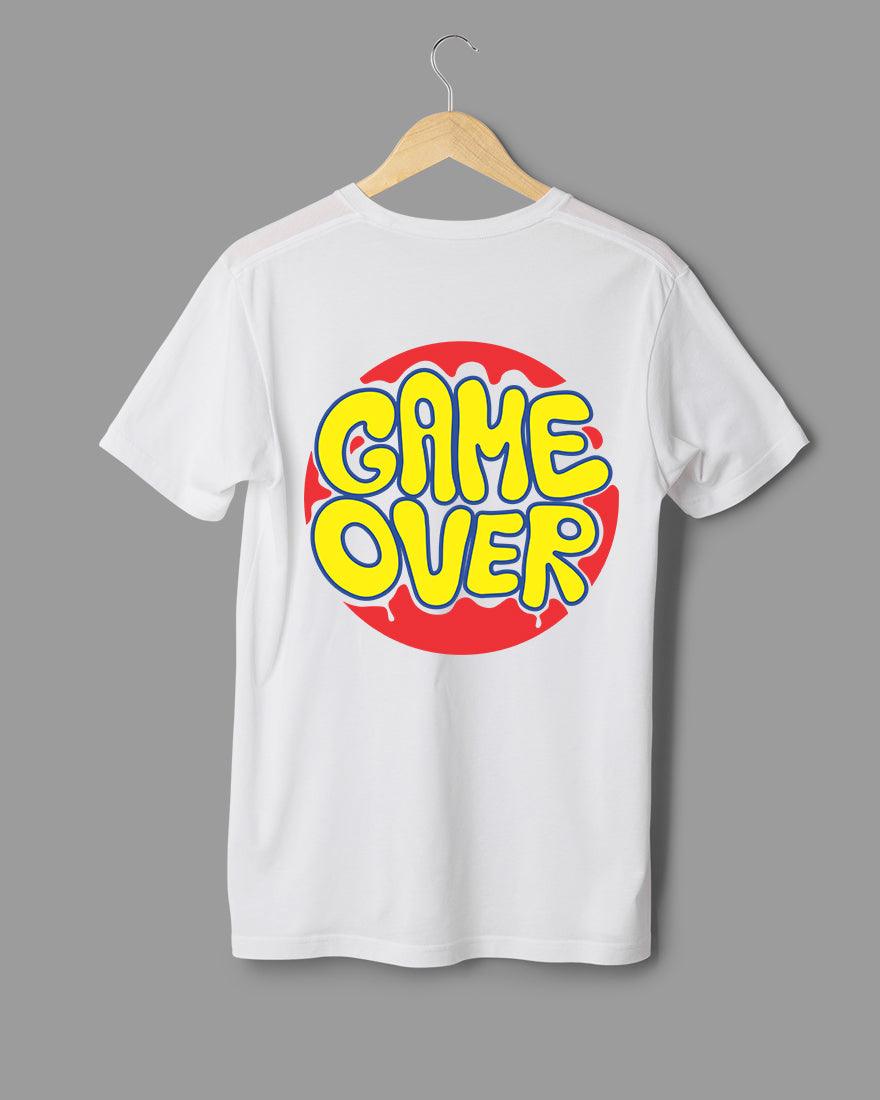 Mens Tshirt Funky Game Over - Metro Apes