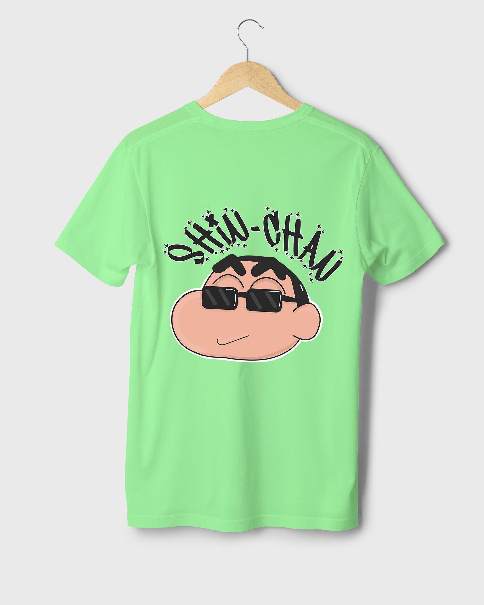 Mens T-Shirt Cartoon Shinchan - Metro Apes