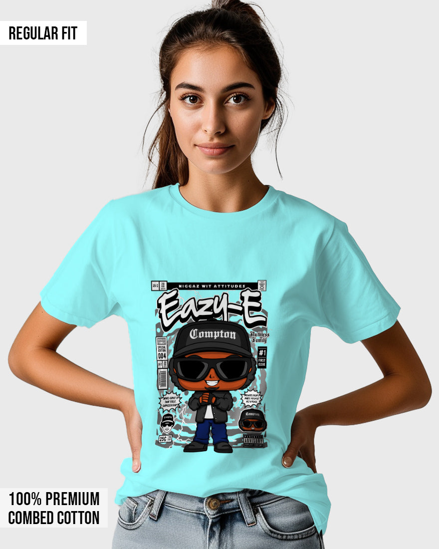 Womens Relaxed Fit TShirt Trending Eazy E