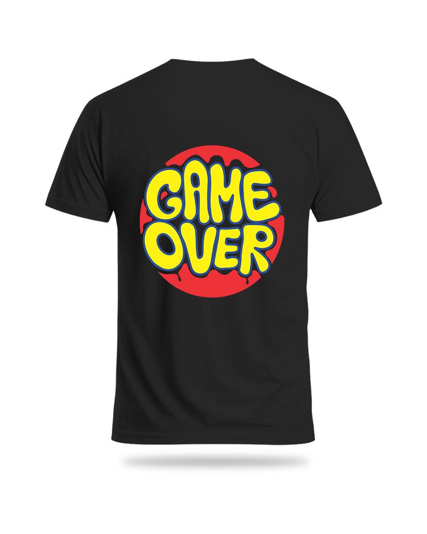 Mens Tshirt Funky Game Over - Metro Apes