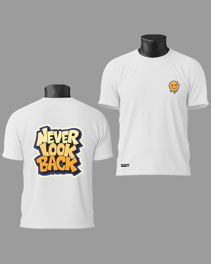 Mens Tshirt Funky Never look back - Metro Apes