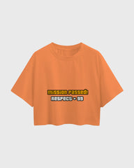 Womens Oversized Cropped TShirt Gaming Gta 2