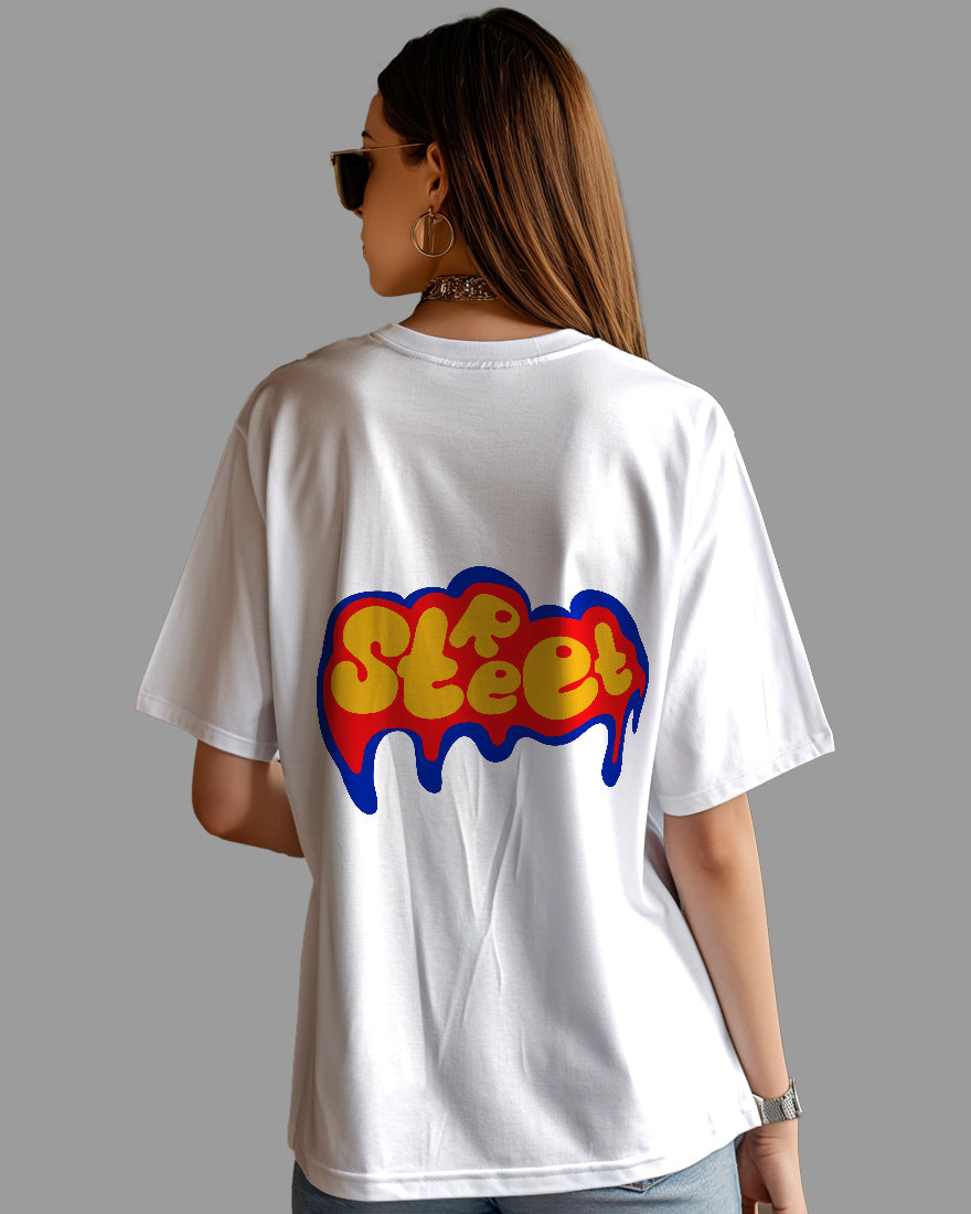 Womens Oversized TShirt Funky Street