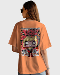 Womens Oversized TShirt Movies Harly Queen