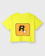 Womens Cropped TShirt Gaming Gta 1