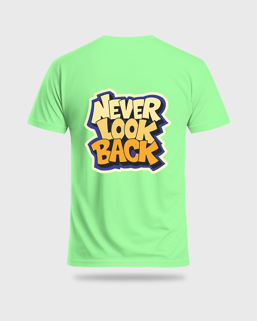 Mens Tshirt Funky Never look back - Metro Apes