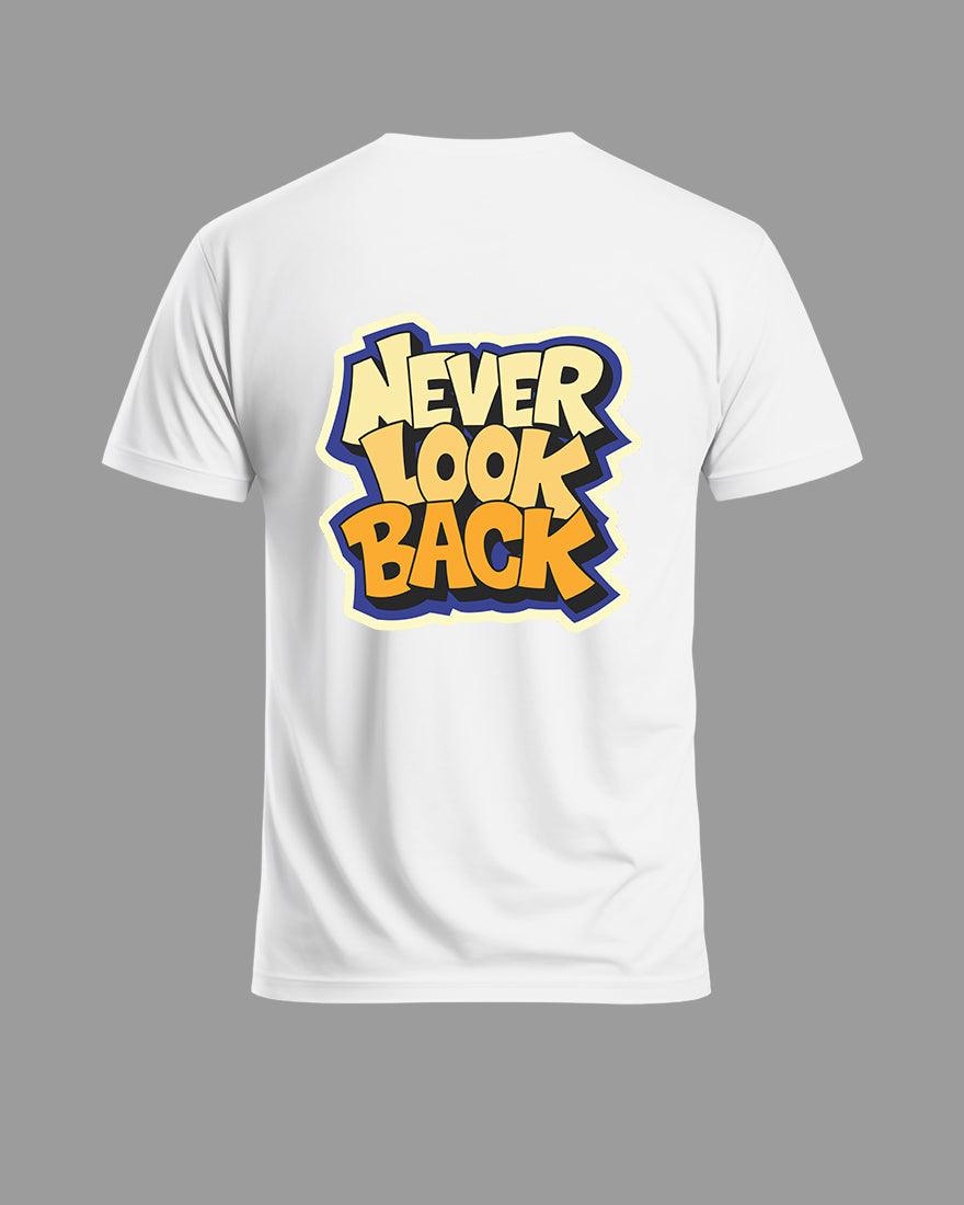 Mens Tshirt Funky Never look back - Metro Apes