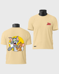 Mens Regular Tshirt Cartoon Tom & Jerry