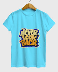 Womens Relaxed Fit TShirt Funky Neverlookback