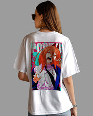 Womens Oversized TShirt Anime Chainsaw Man 02