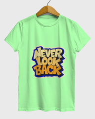 Womens Relaxed Fit TShirt Funky Neverlookback