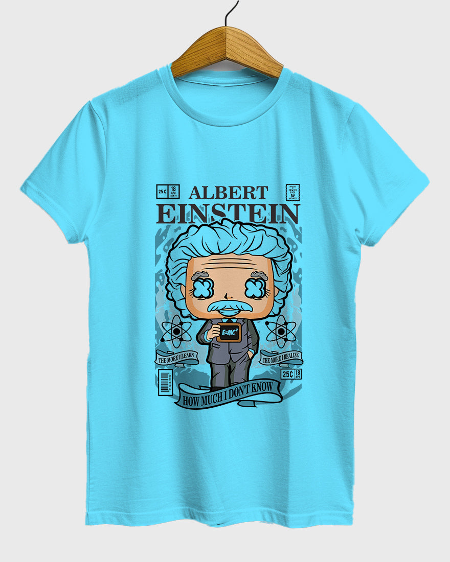 Womens Relaxed Fit TShirt Trending Albert Einstein