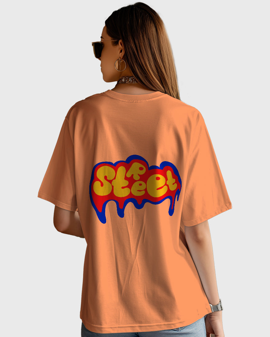 Womens Oversized TShirt Funky Street