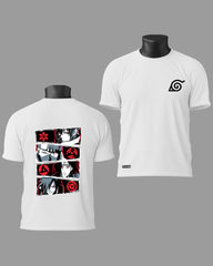 Mens Regular Tshirt Anime Naruto Naruto Gang