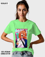 Womens Relaxed Fit TShirt Anime Chainsawman 2