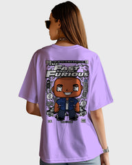 Womens Oversized TShirt Movies Fast & Furison