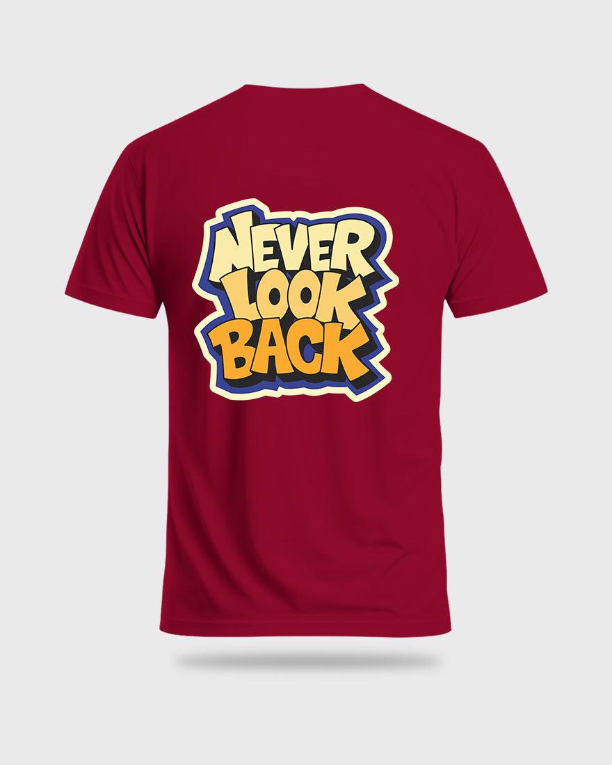 Mens Tshirt Funky Never look back - Metro Apes