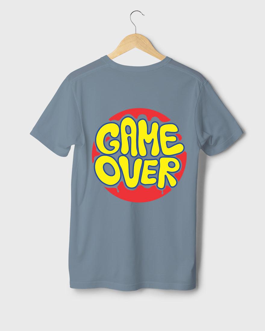 Mens Tshirt Funky Game Over - Metro Apes