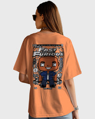 Womens Oversized TShirt Movies Fast & Furison