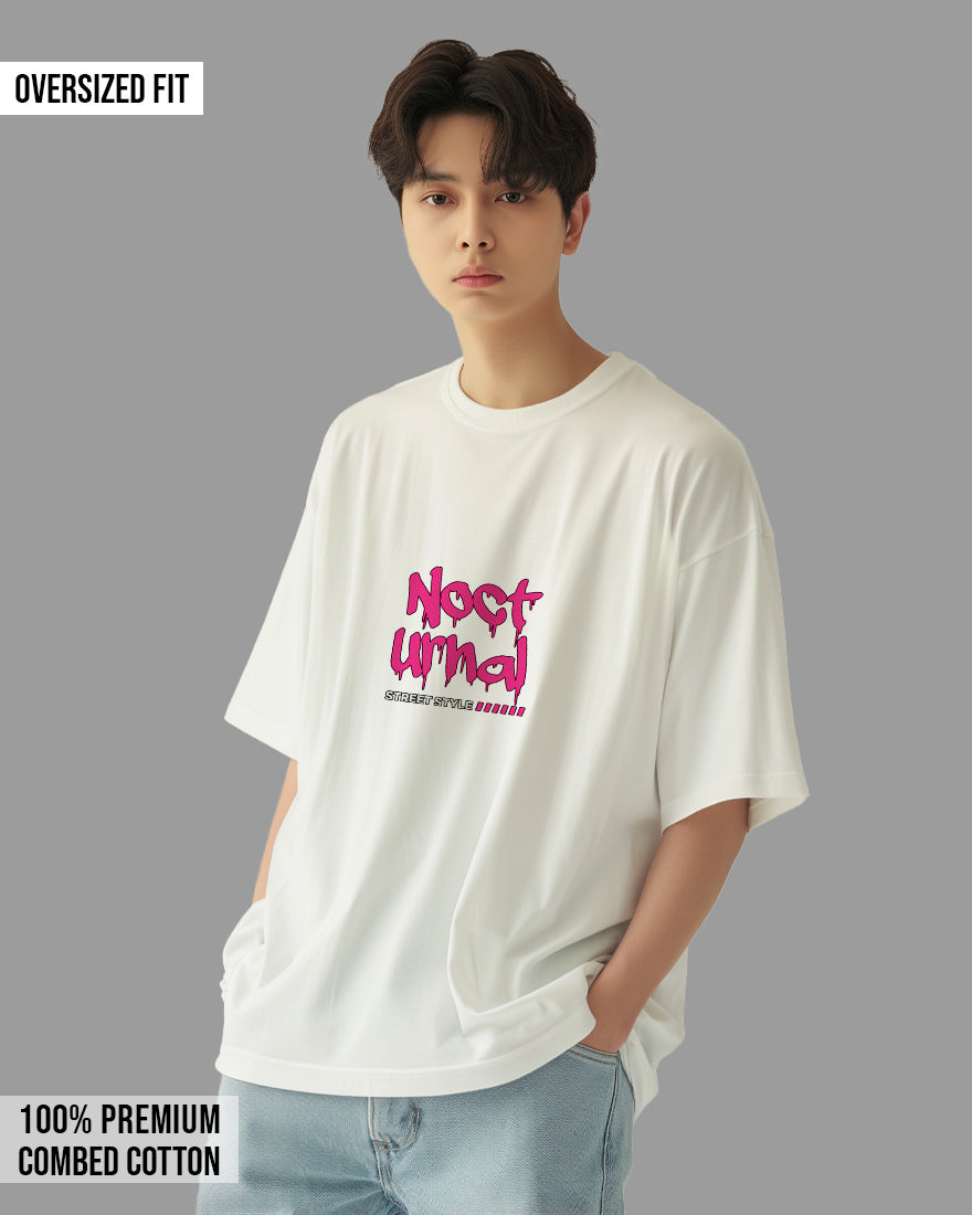 Mens Oversized Tshirt Funky Noct