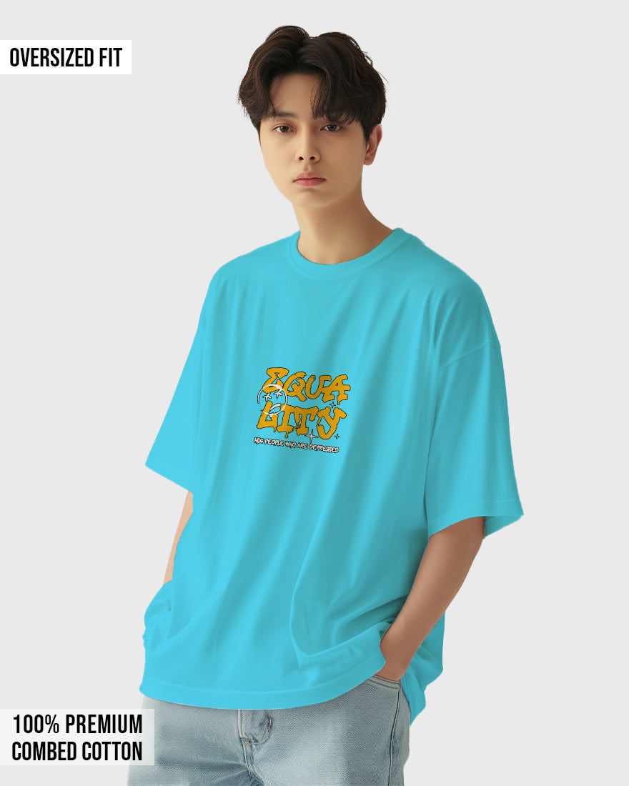 Mens Oversized Tshirt Funky Equality