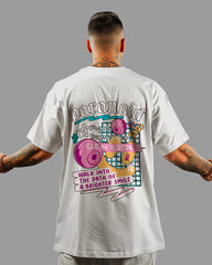 Mens Oversized Tshirt Funky Paranoid