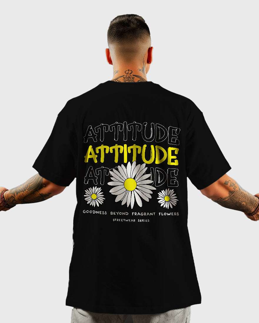 Mens Oversized Tshirt Funky Attitude