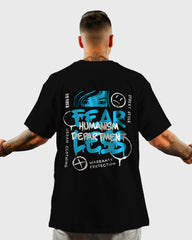 Mens Oversized Tshirt Funky Fearless