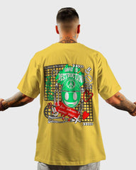 Mens Oversized Tshirt Funky Destruction