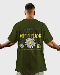 Mens Oversized Tshirt Funky Attitude