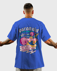 Mens Oversized Tshirt Funky Paranoid