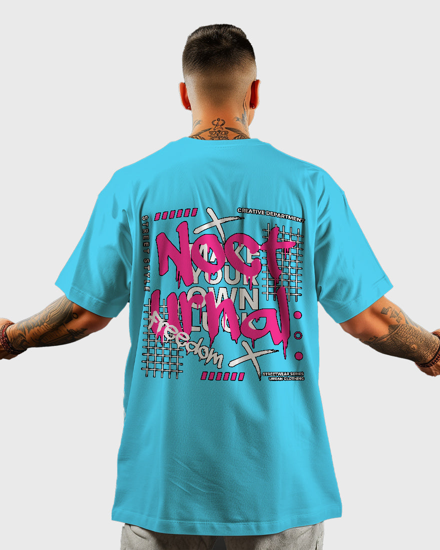 Mens Oversized Tshirt Funky Noct