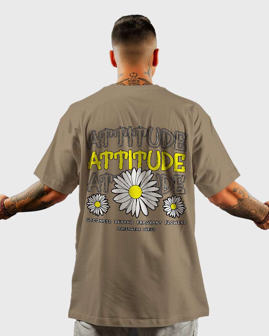 Mens Oversized Tshirt Funky Attitude