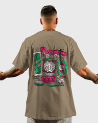 Mens Oversized Tshirt Funky Mind