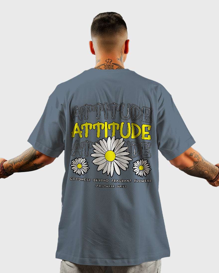 Mens Oversized Tshirt Funky Attitude