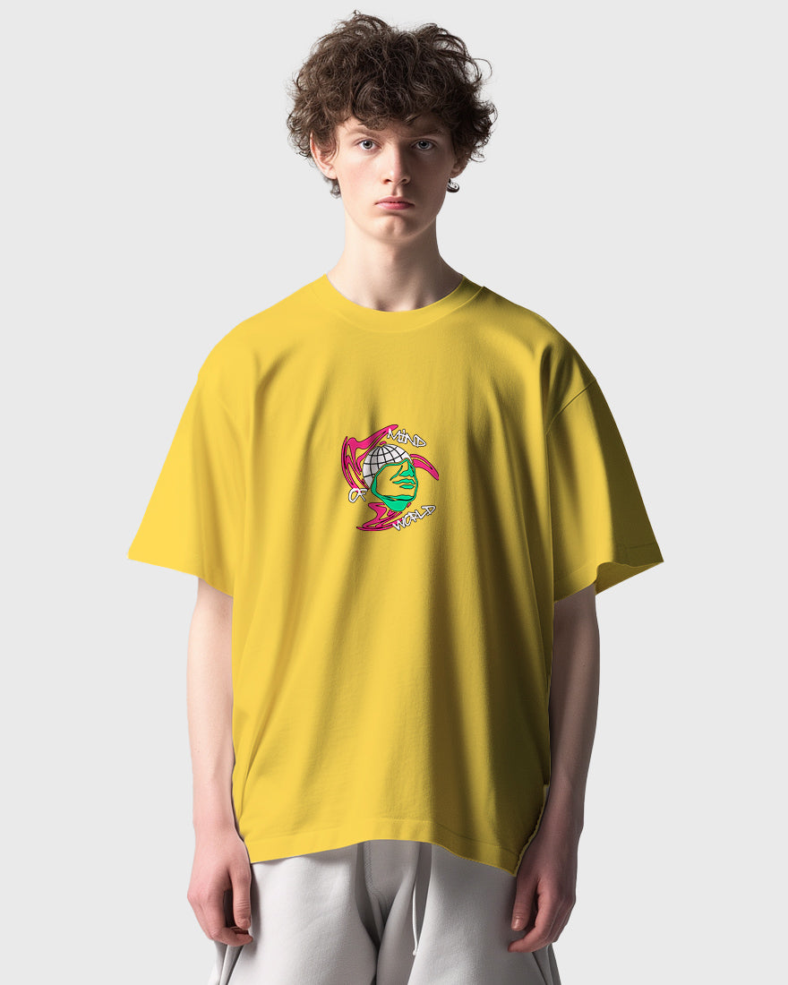 Mens Oversized Tshirt Funky Mind