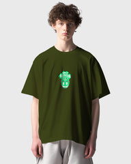 Mens Oversized Tshirt Funky Destruction