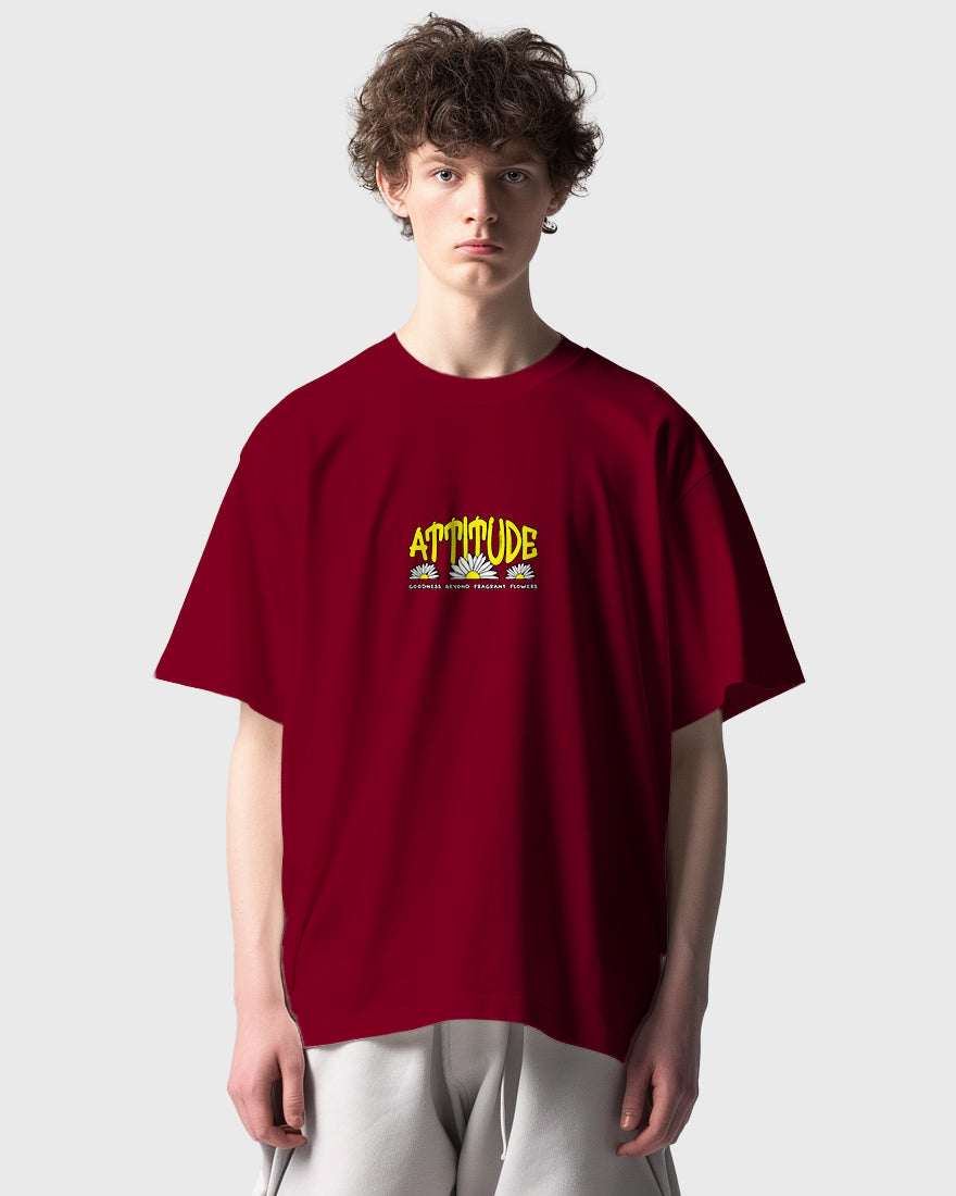 Mens Oversized Tshirt Funky Attitude