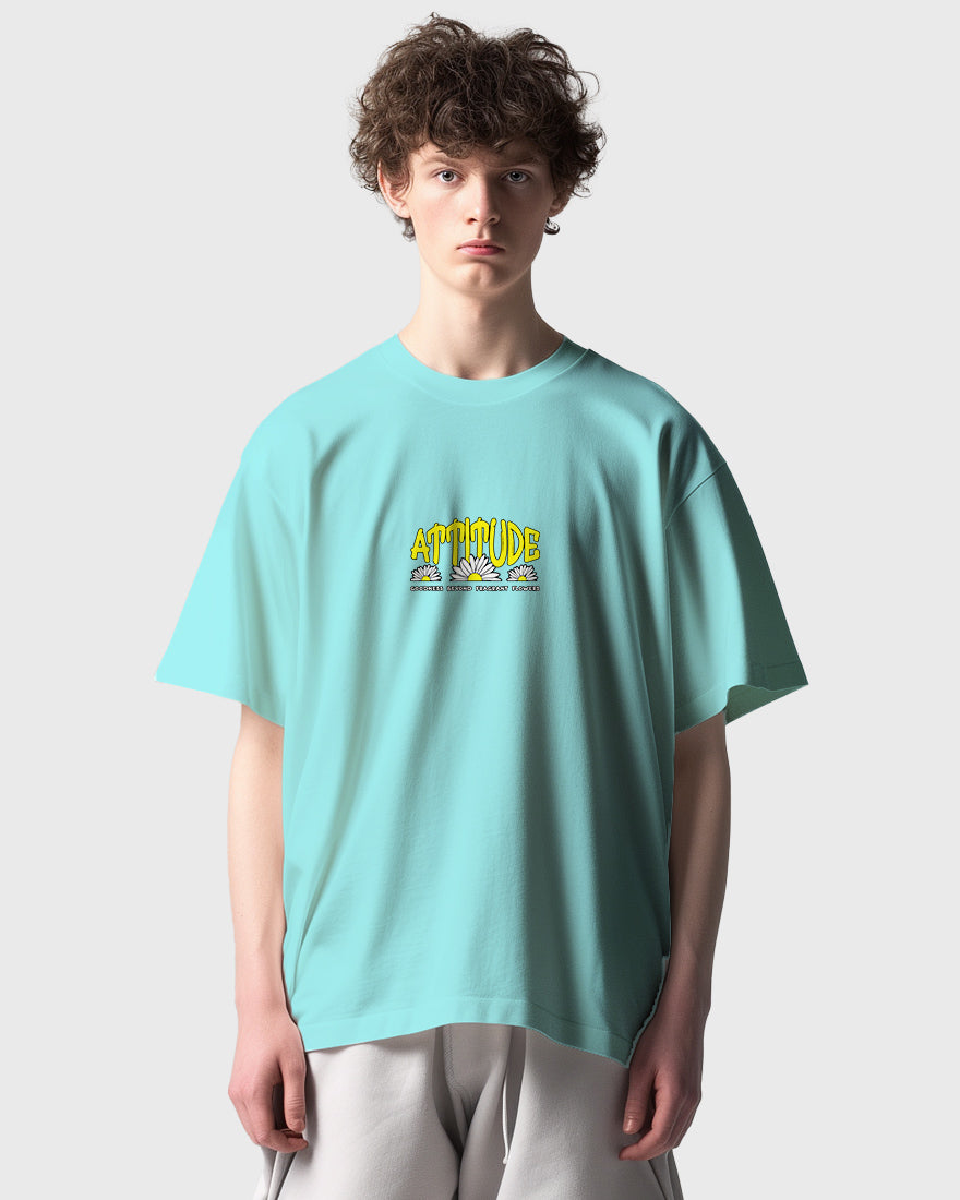 Mens Oversized Tshirt Funky Attitude