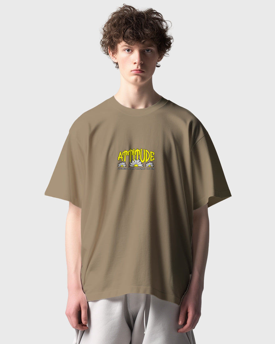 Mens Oversized Tshirt Funky Attitude