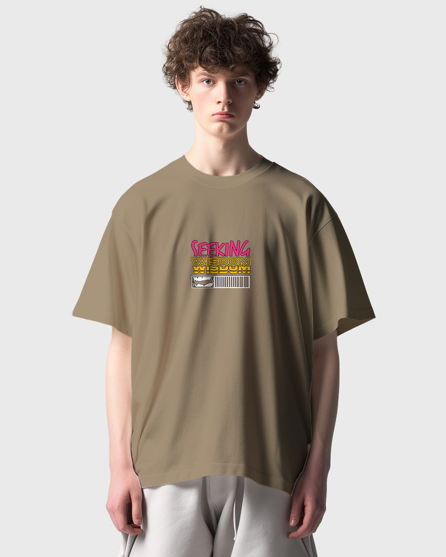 Mens Oversized Tshirt Funky Wisdom