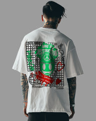 Mens Oversized Tshirt Funky Destruction